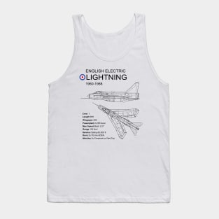 RAF English Electric Lightning Tank Top